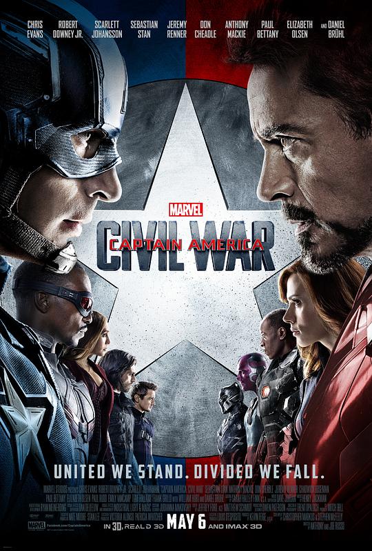 美国队长3 Captain America: Civil War (2016) / 美国队长3：内战 / 美国队长3：英雄内战(港/台) / 美队3 / Captain America 3